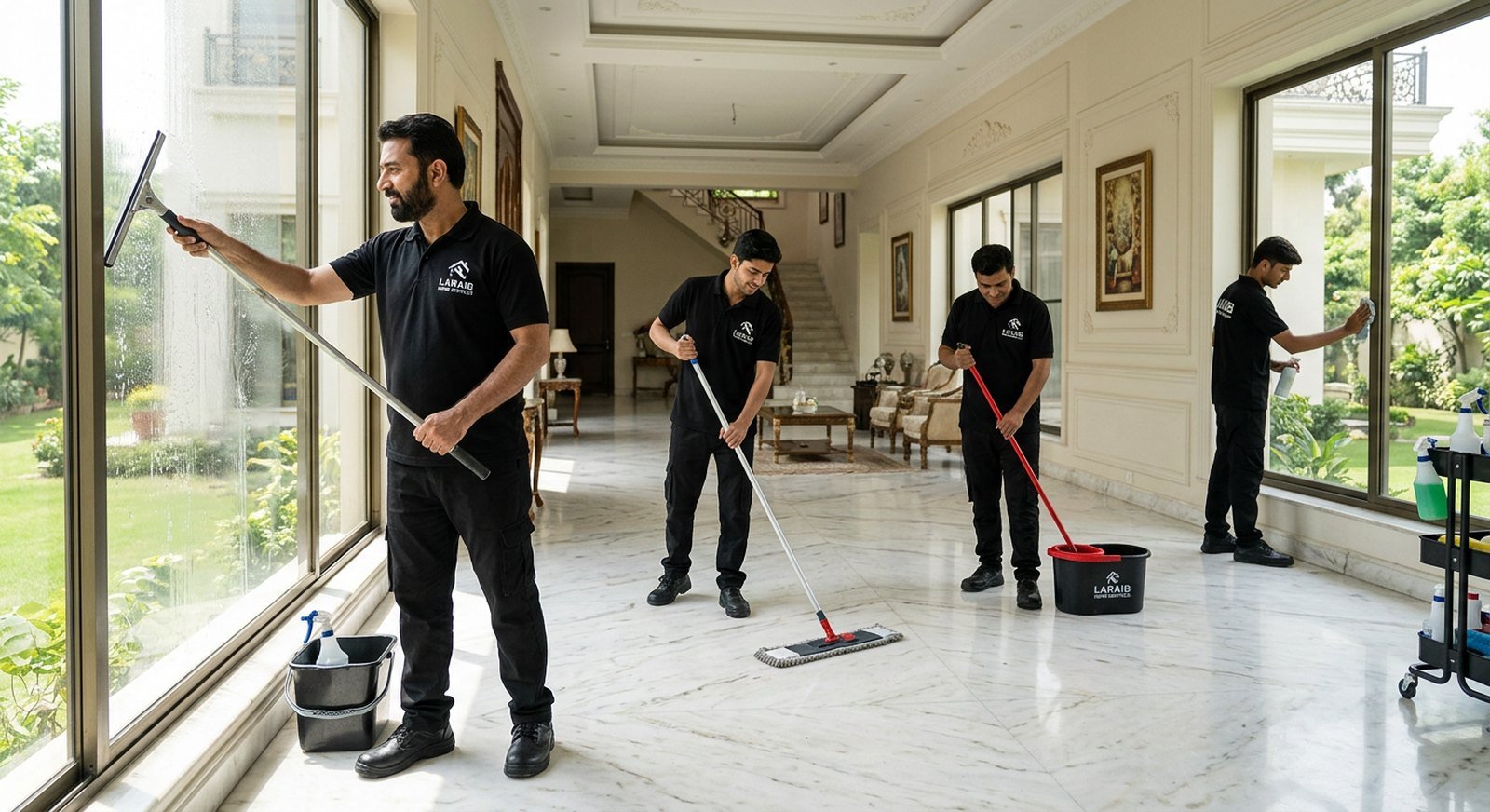 Deep Home Cleaning (1 Kanal) by Laraib Home Services