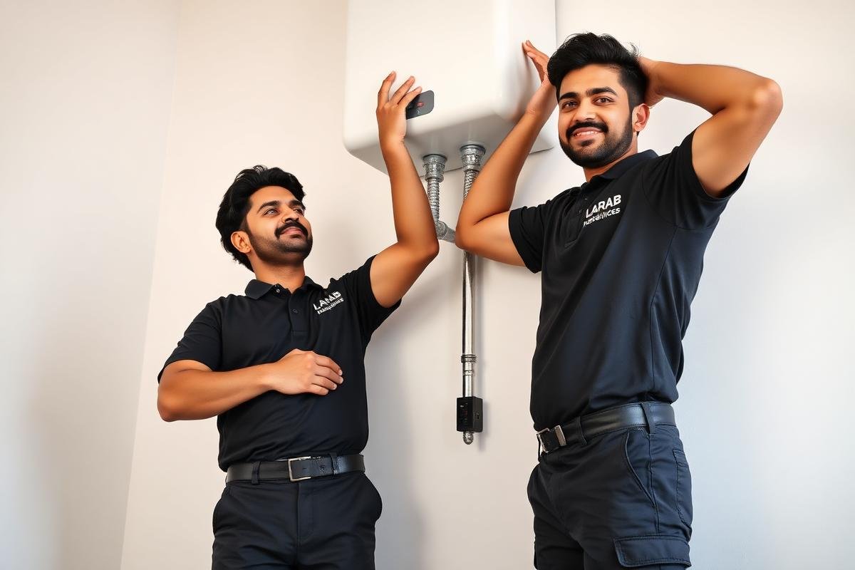 Water Heater Installation in Islamabad and Rawalpindi by Laraib Home Services